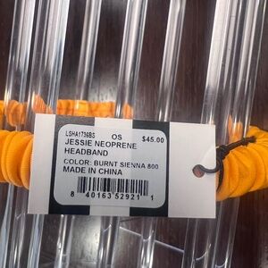 Lele Sadoughi- Headband in Burnt Sienna - with tags